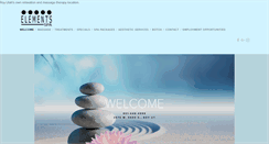 Desktop Screenshot of elementsspautah.com